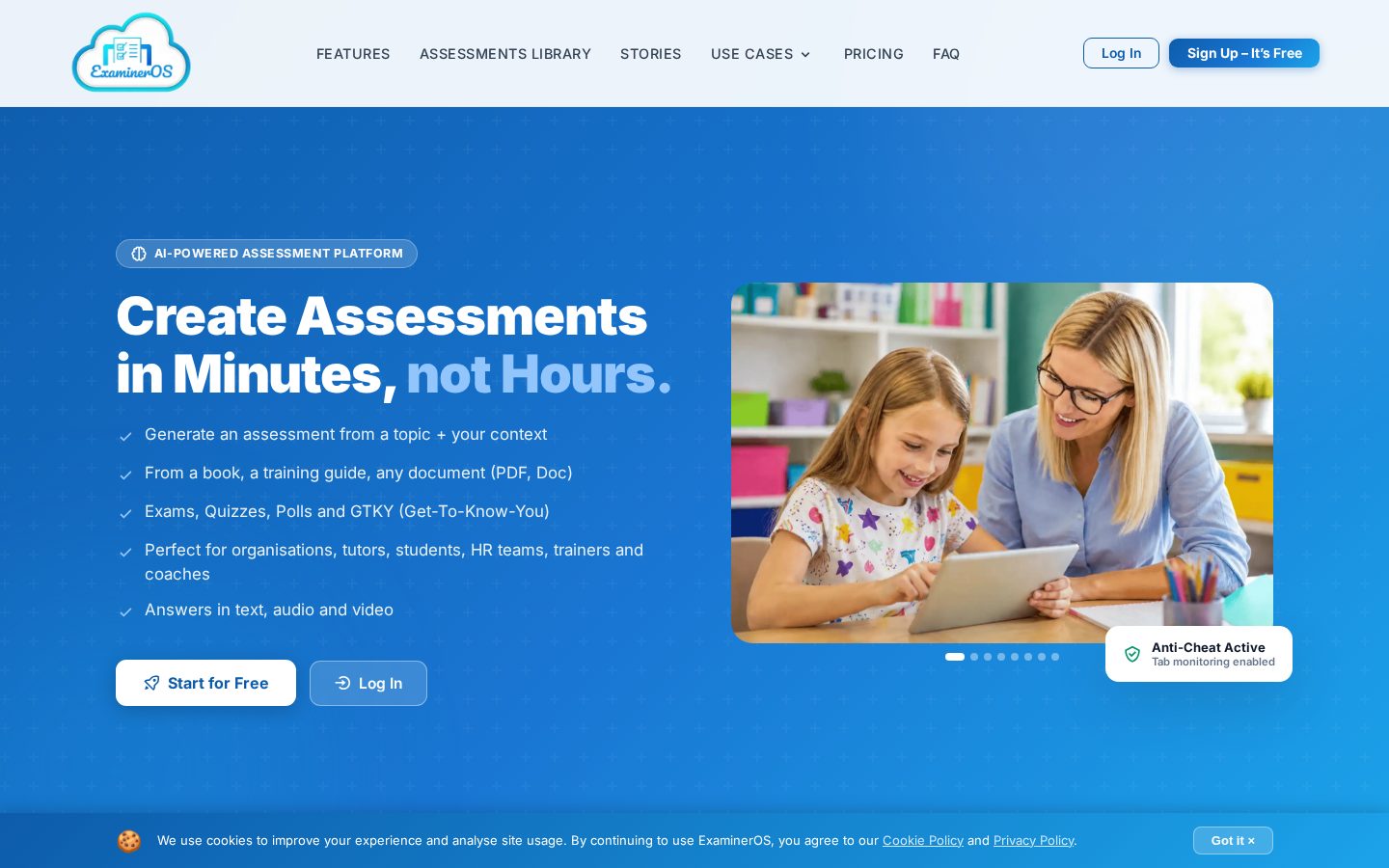 ExaminerOS Homepage