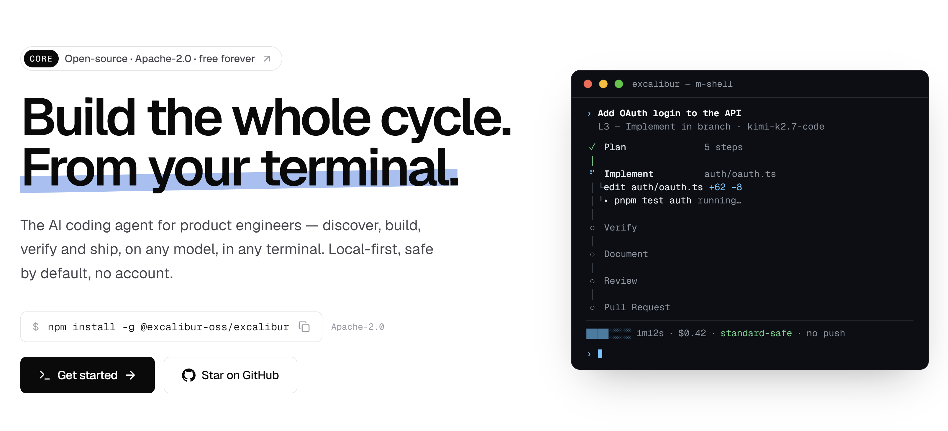 Homepage screenshot