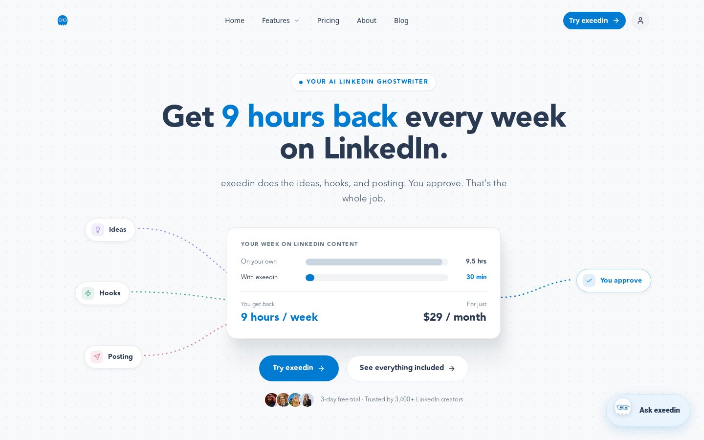 exeedin Homepage