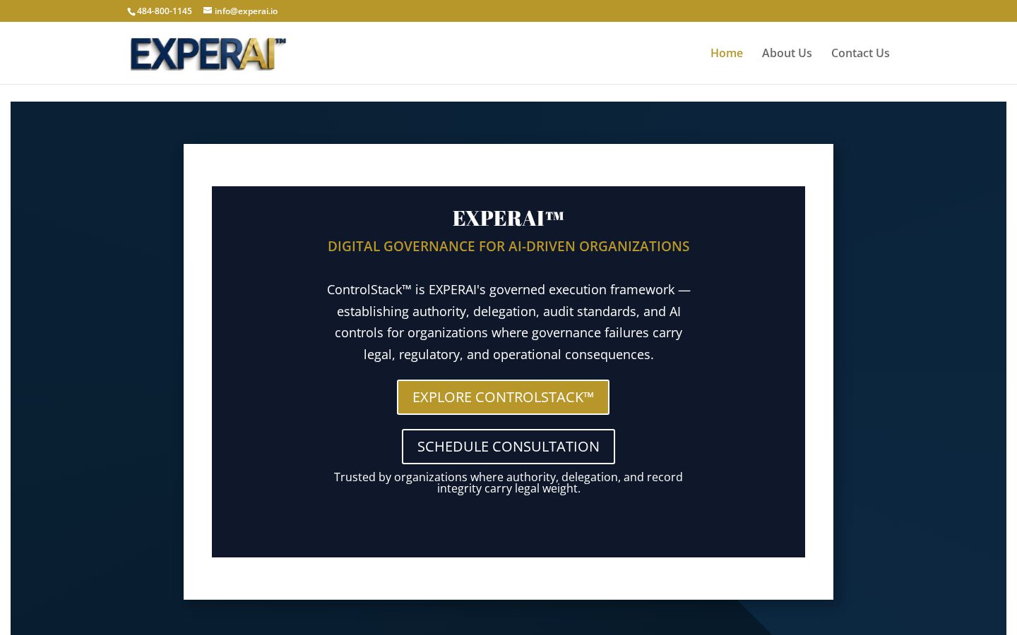 ExperAI Homepage
