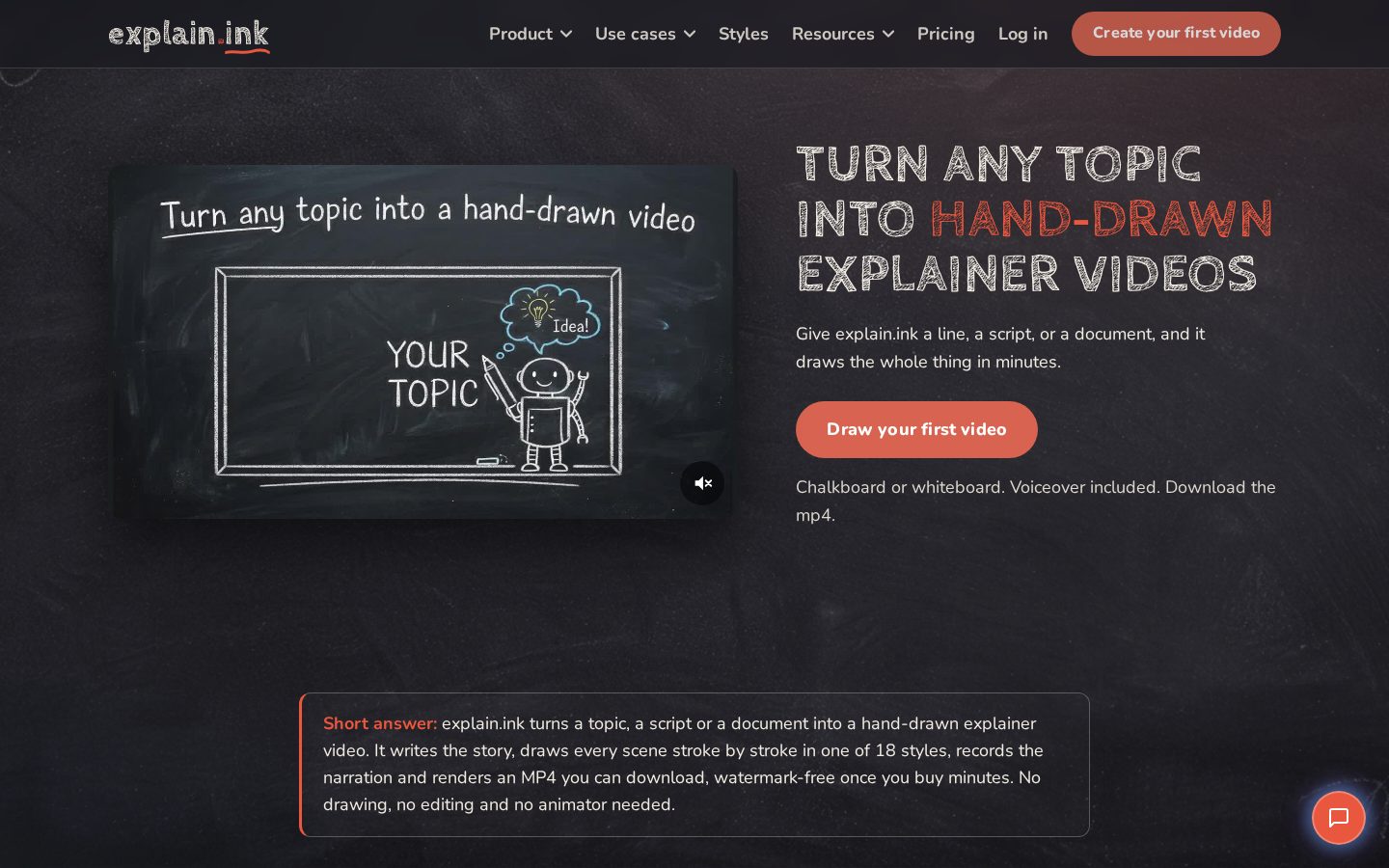 explainink Homepage