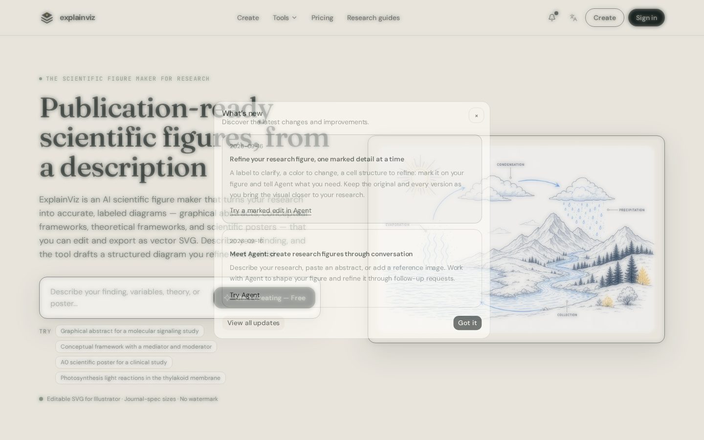 ExplainViz Homepage