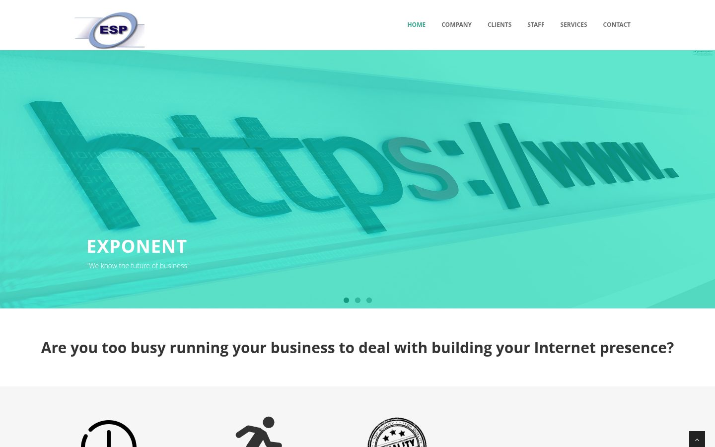 Exponent Homepage