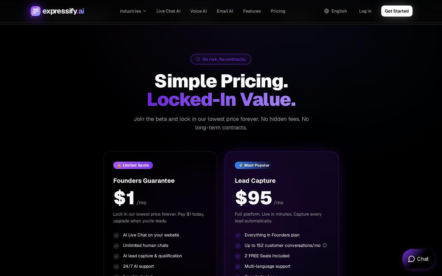 Expressify Pricing
