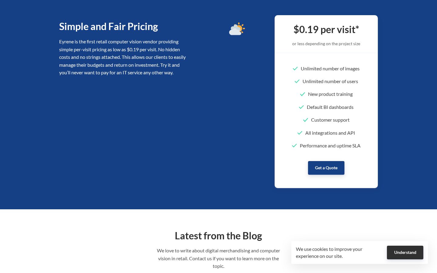 Eyrene Pricing
