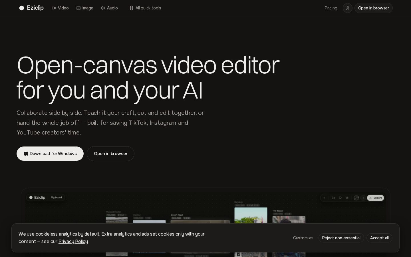 Eziclip Homepage