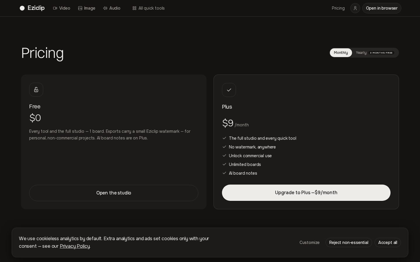 Eziclip Pricing