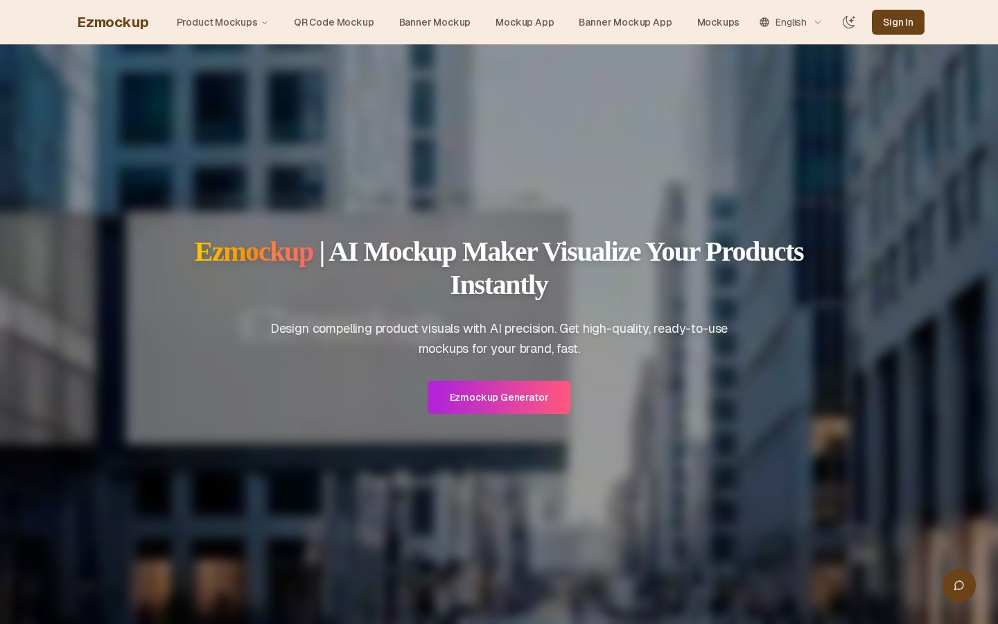 Ezmockup Homepage