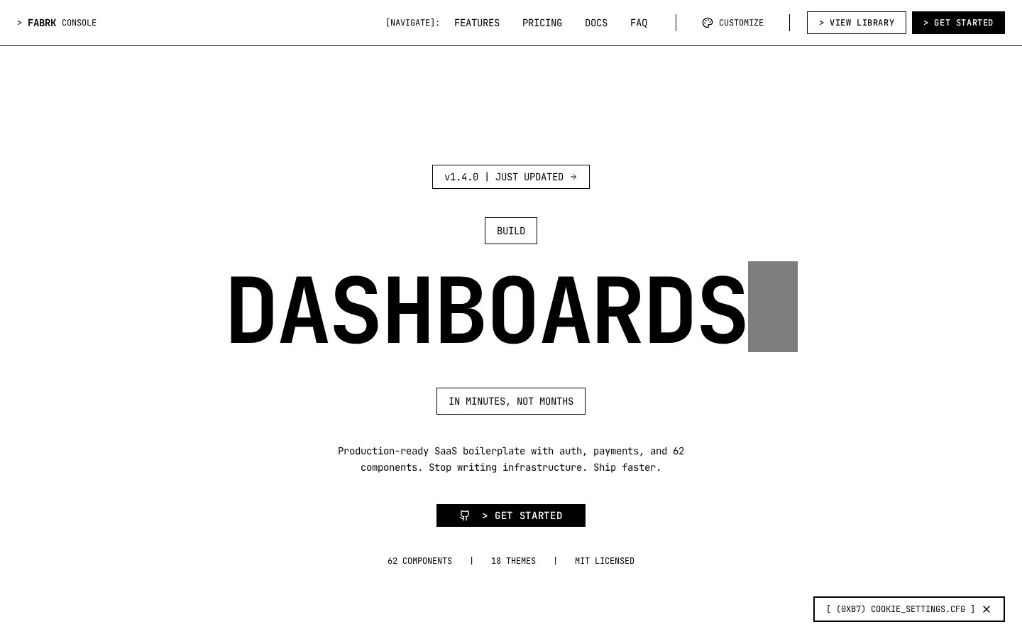 Fabrk Homepage