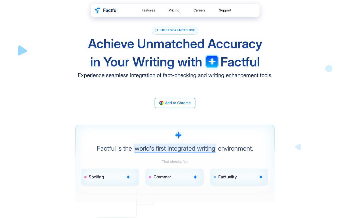 Factful Homepage