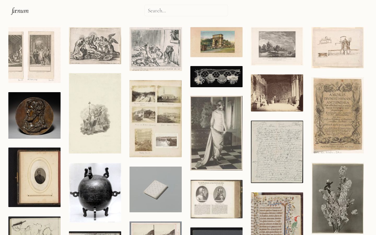 Faenum. Homepage