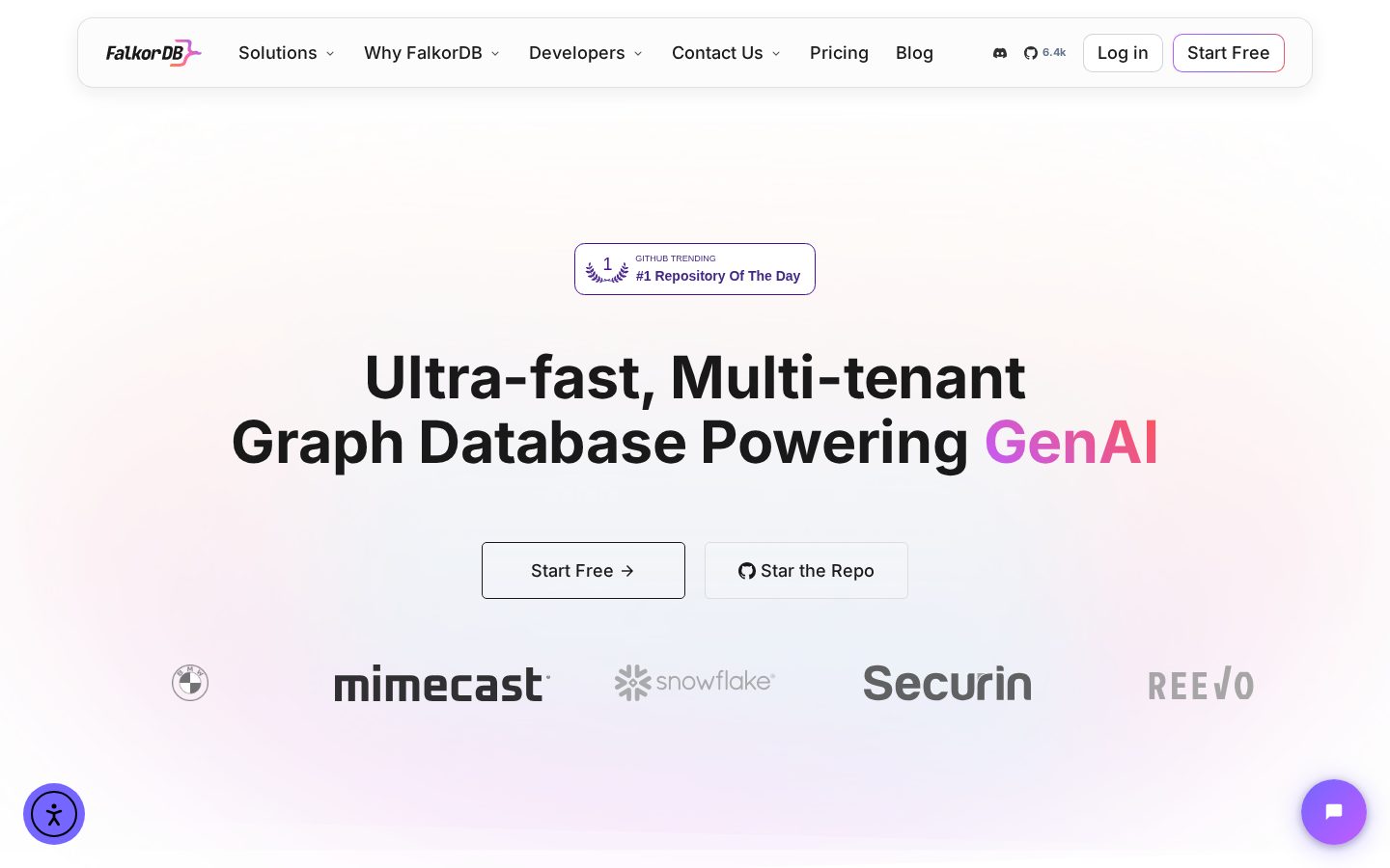 FalkorDB Homepage