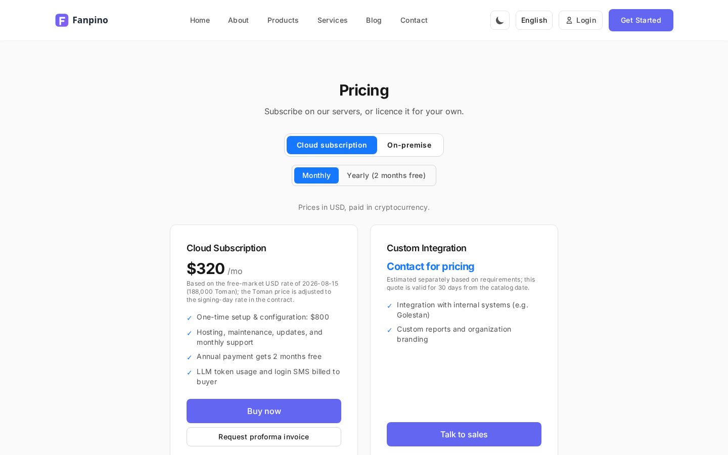 FanMind Pricing