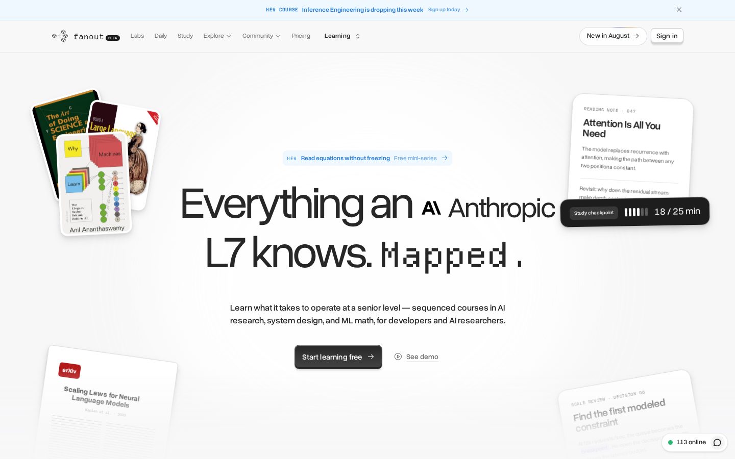 Fanout Homepage