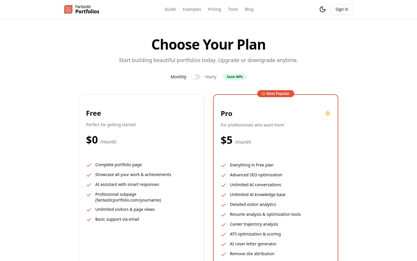 Fantastic Portfolios Pricing