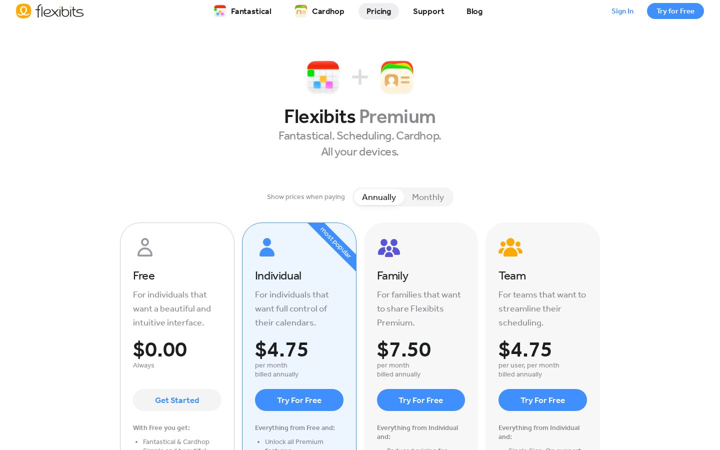 Fantastical MCP for Mac Pricing