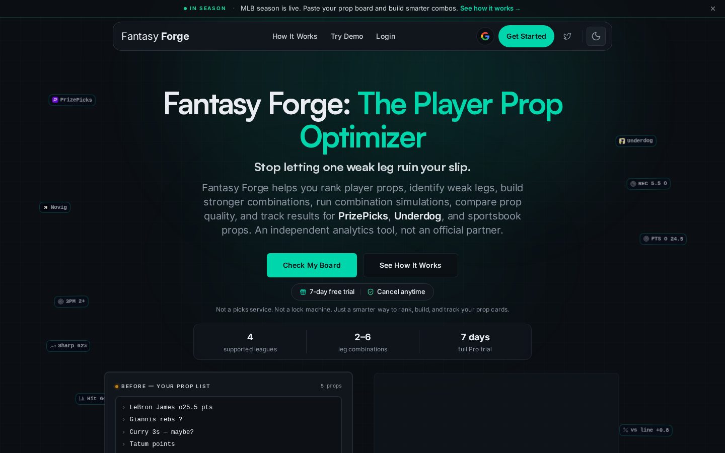 Fantasy Forge Homepage