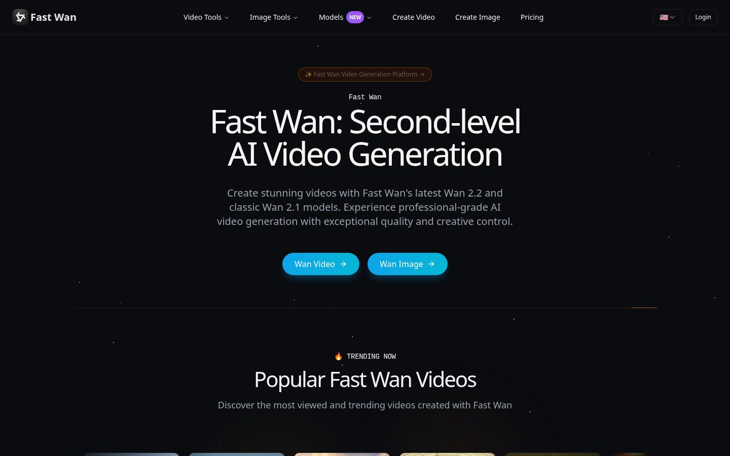 Fast Wan Homepage