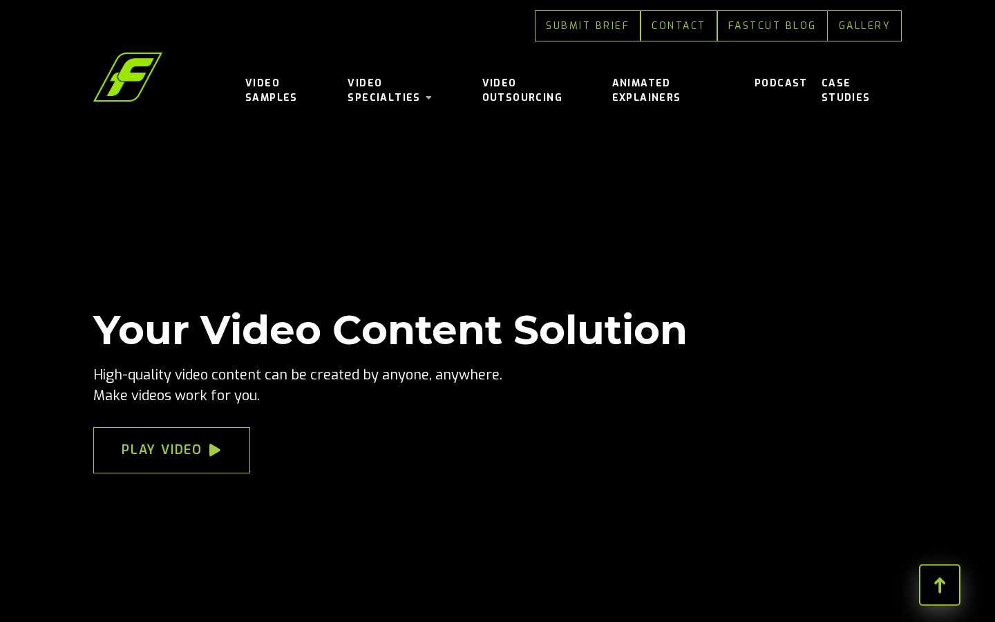 FastCut Homepage