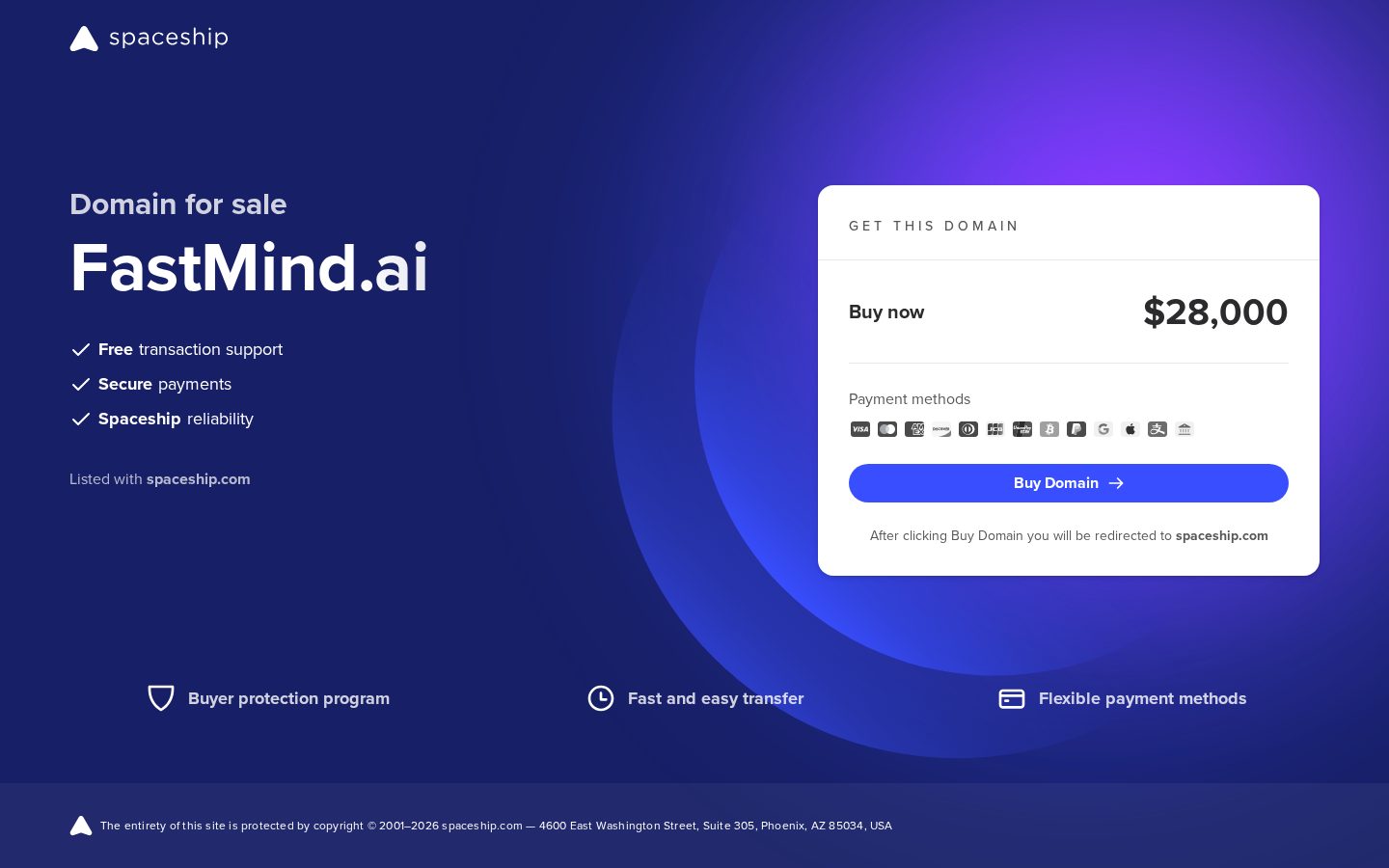 Fastmind Homepage