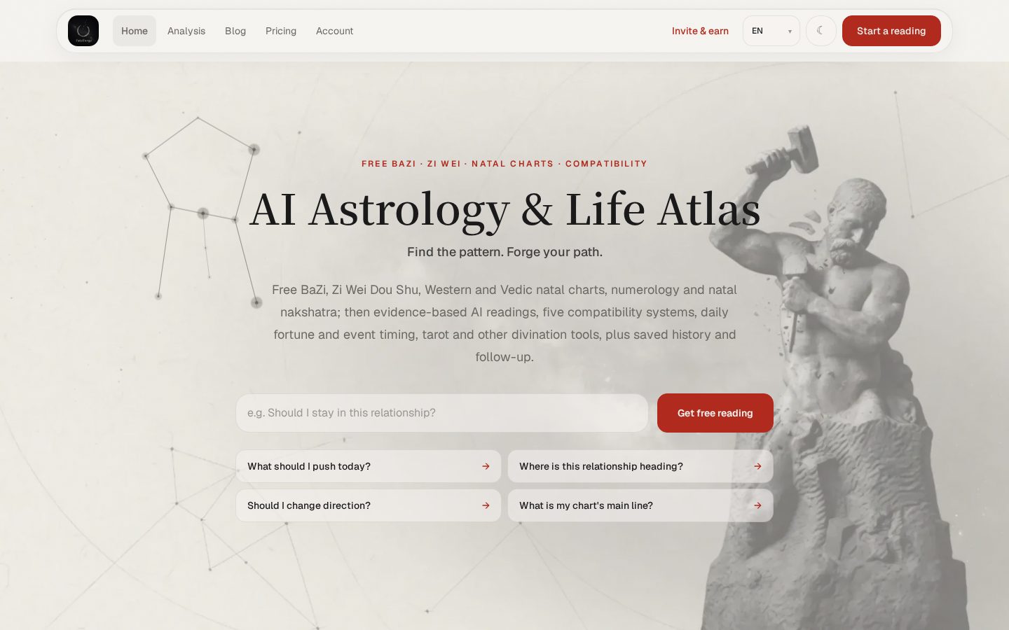 FateForge Homepage