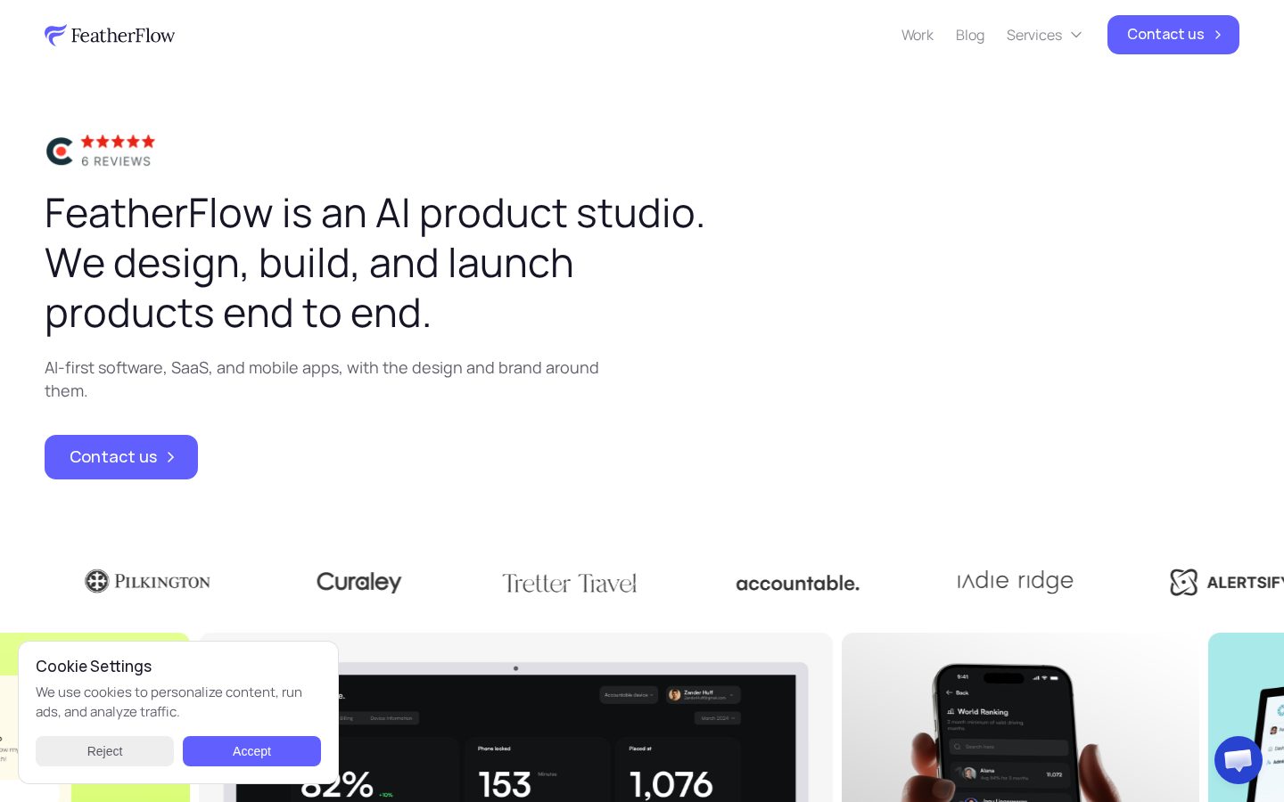 FeatherFlow Homepage