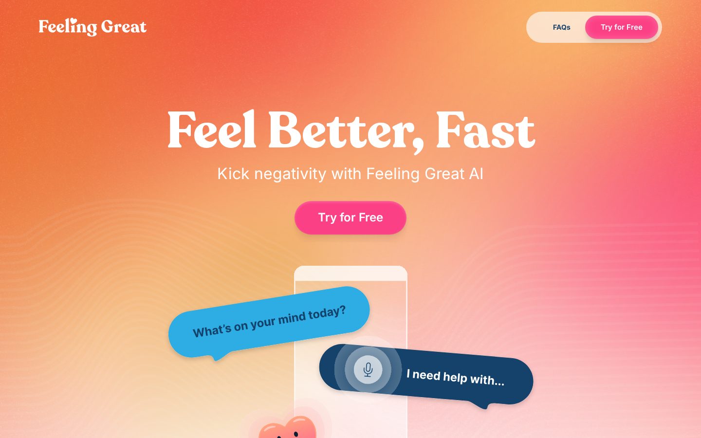 Feeling Great Homepage