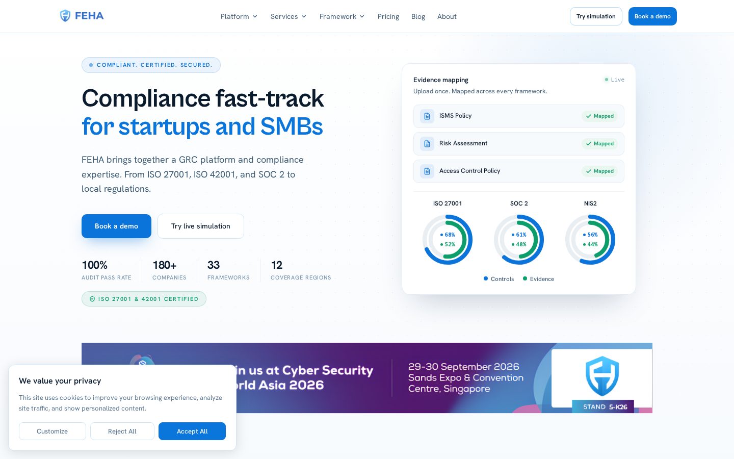 FEHA Homepage