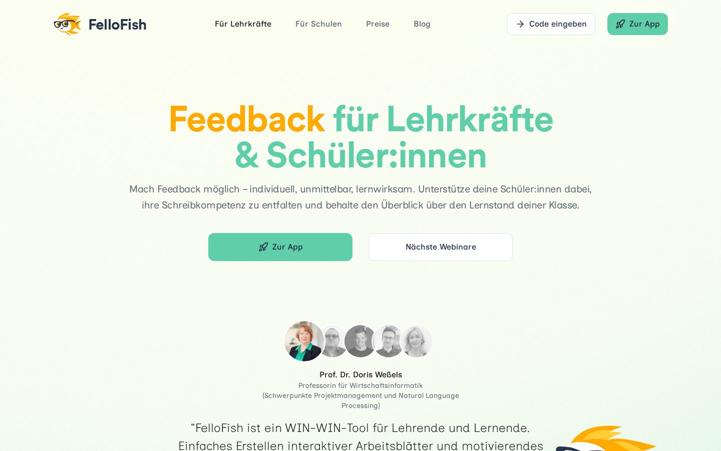 FelloFish Homepage