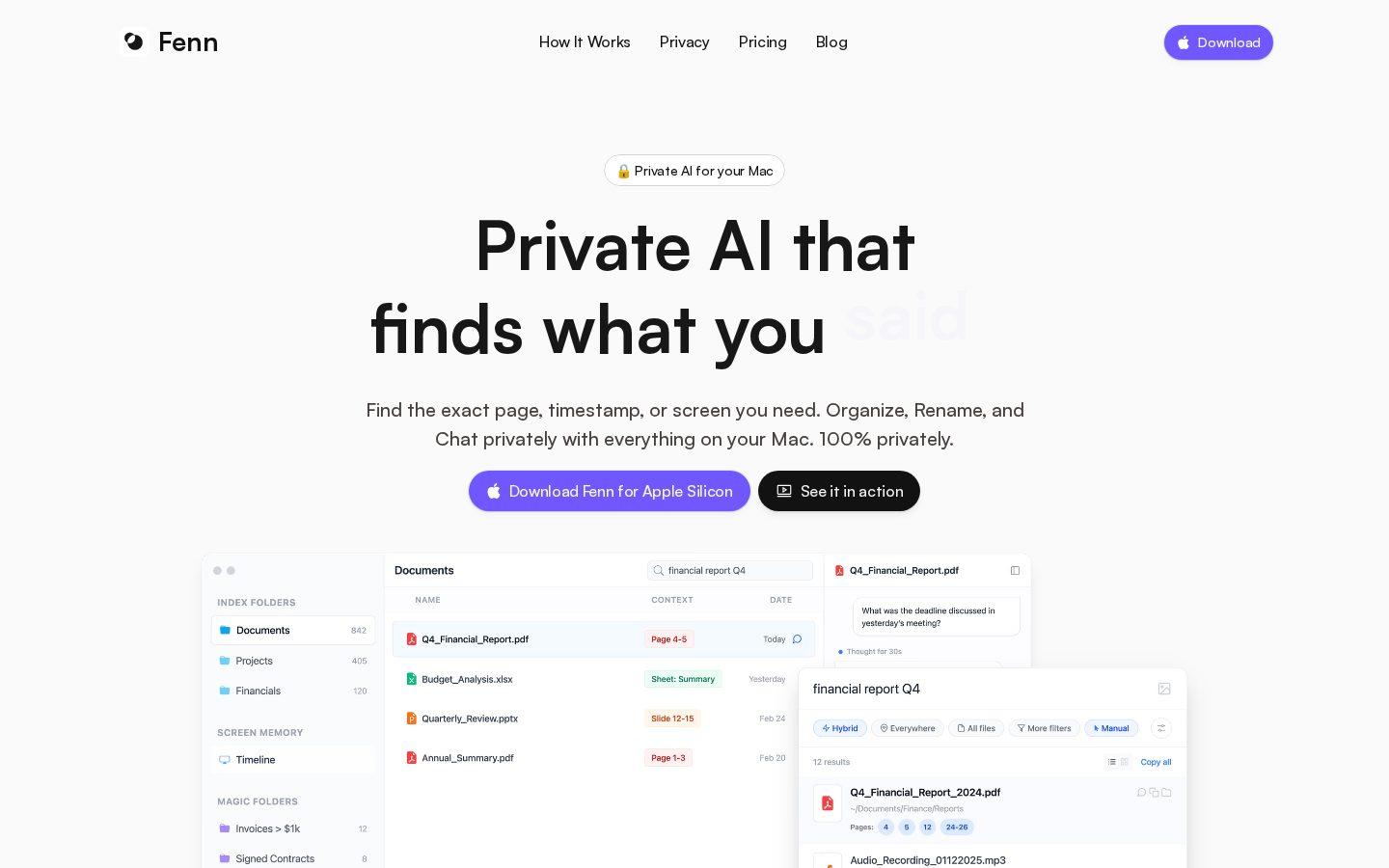 Fenn Homepage