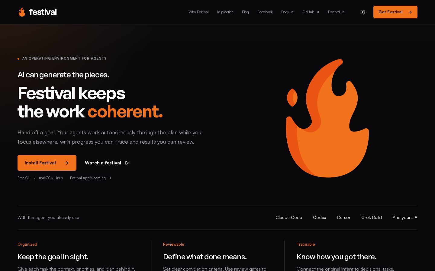 Festival Homepage