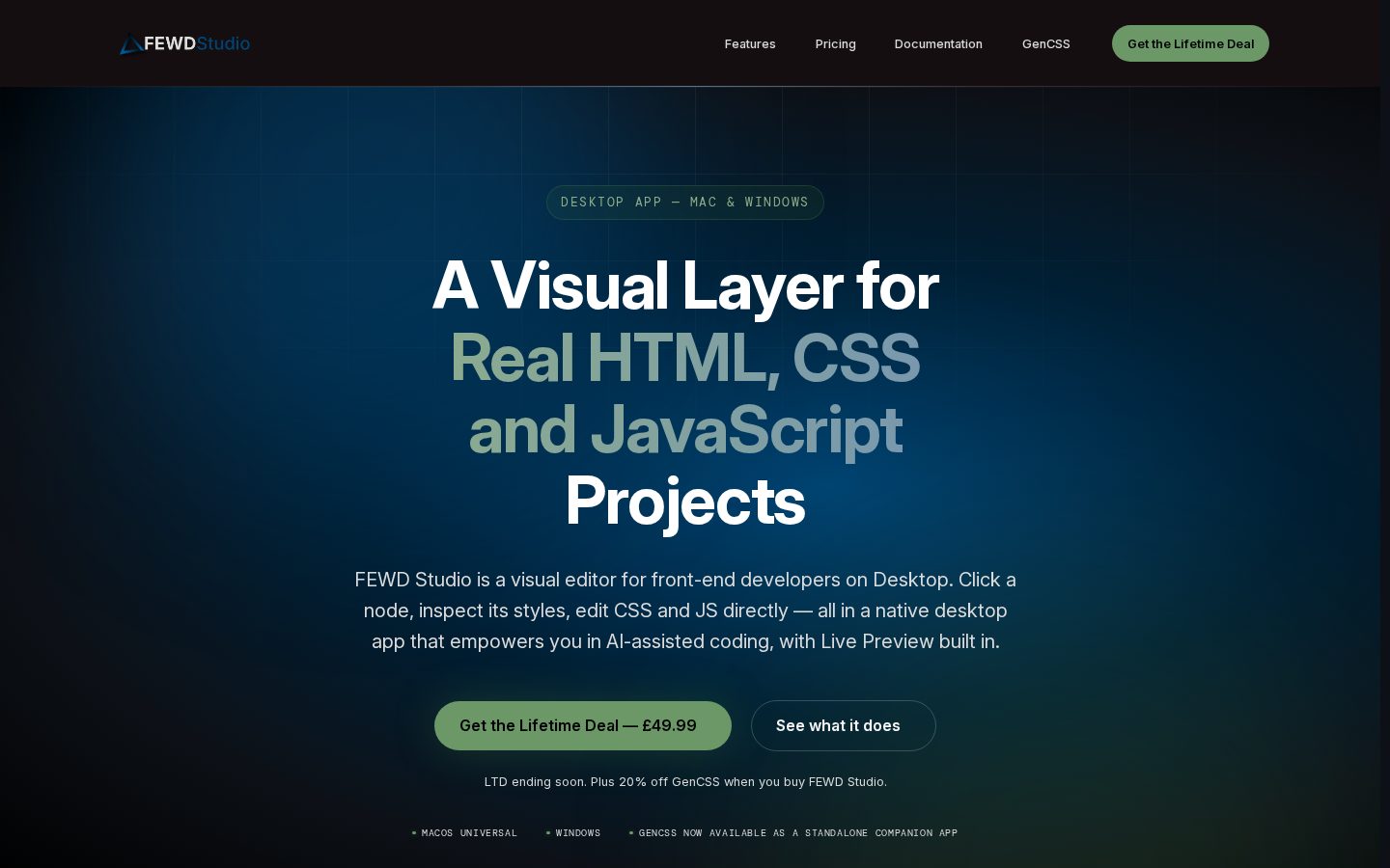 FEWD Studio Homepage