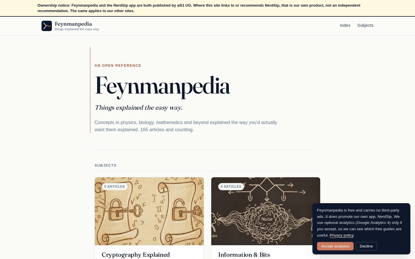 Feynmanpedia Homepage