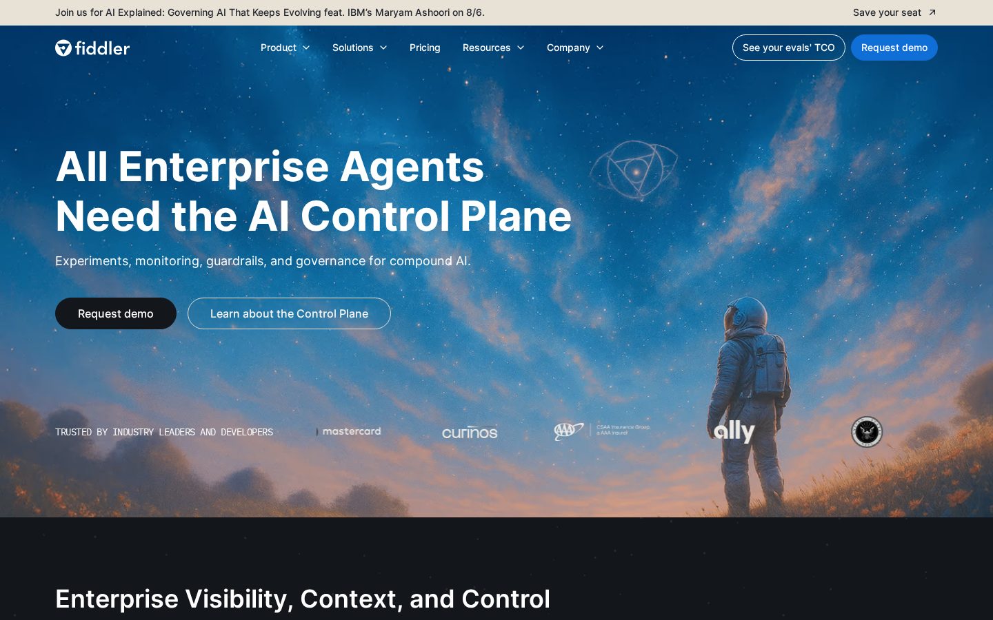Fiddler AI Homepage