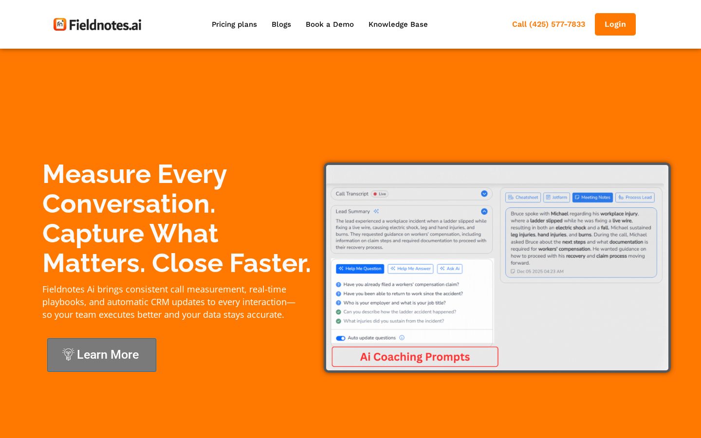 Fieldnotes Homepage