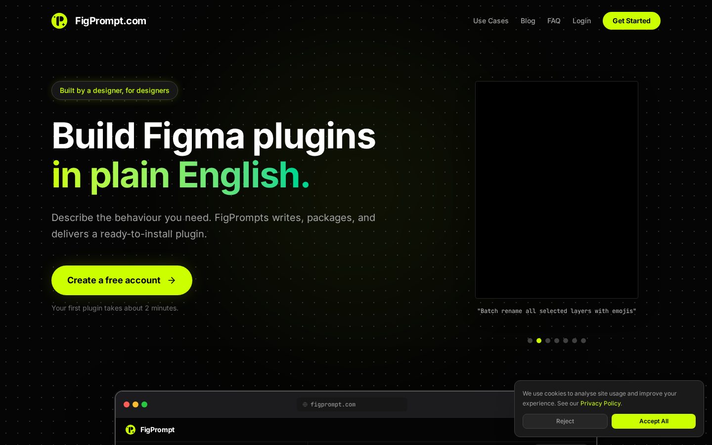 Fig Prompt Homepage