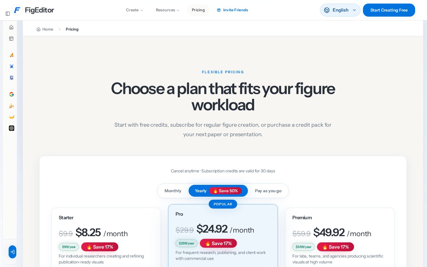 FigEditor Pricing