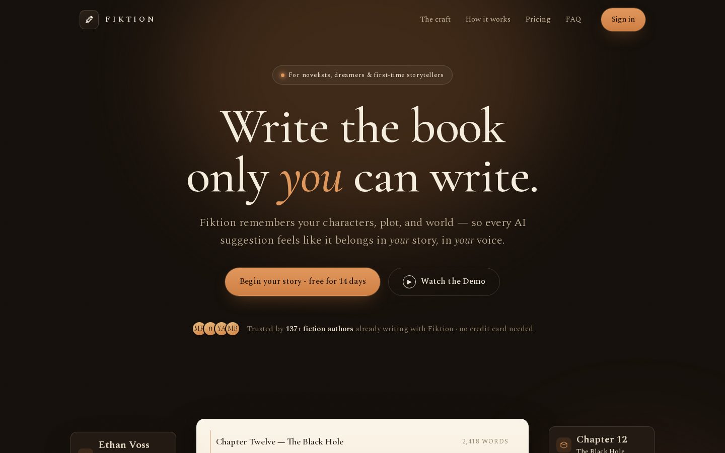 Fiktion Homepage