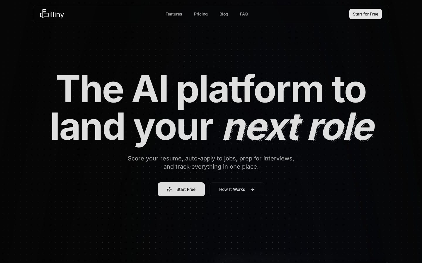 Filliny Homepage