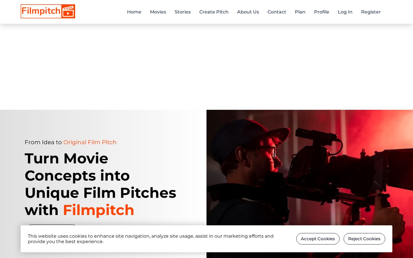 Filmpitch Homepage
