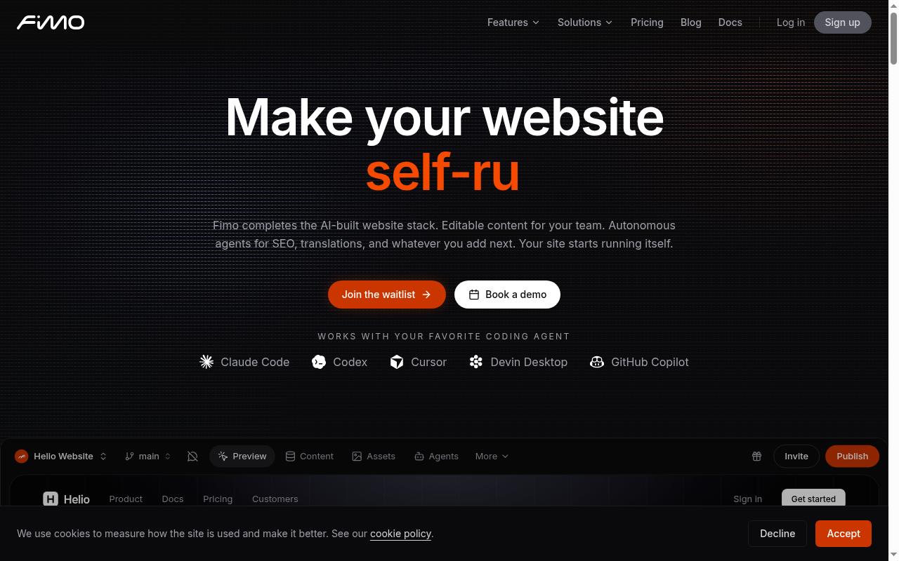 Fimo Homepage