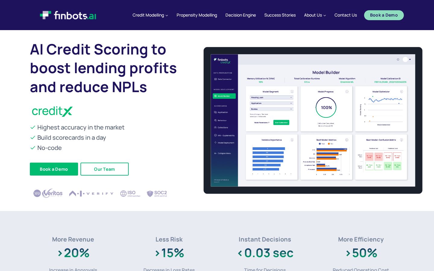 Finbots.ai Homepage