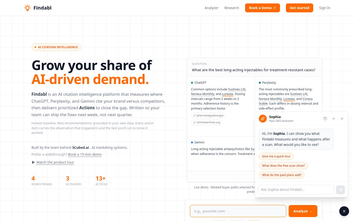 Findabl Homepage