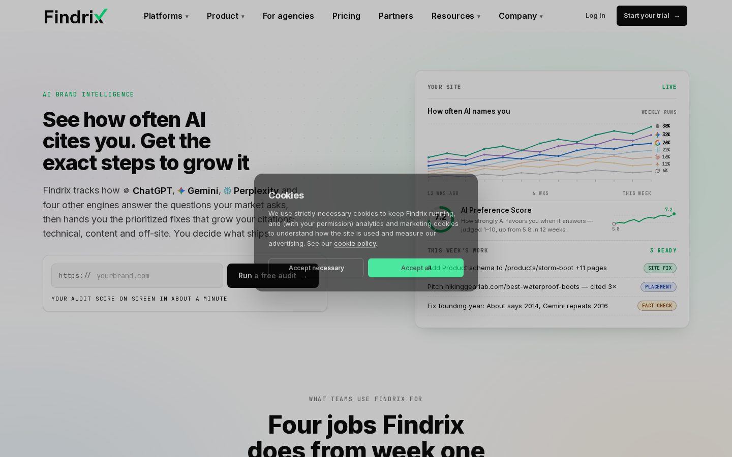 Findrix Homepage