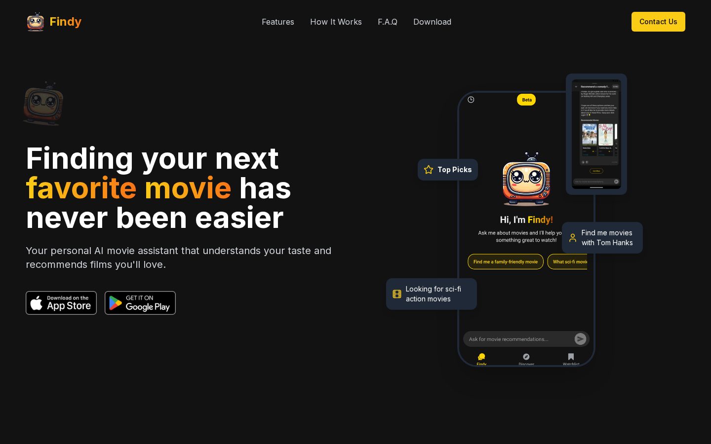 Findy Homepage