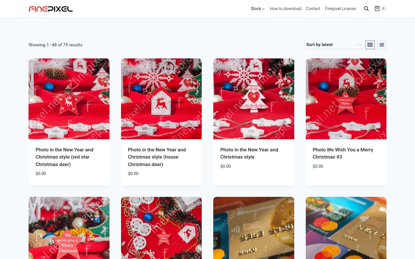 Fine Pixel Homepage