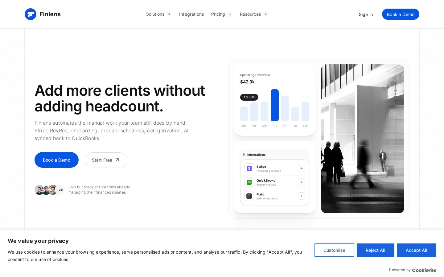 Finlens Homepage