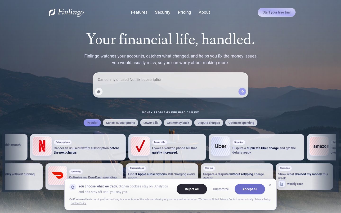 Finlingo Homepage