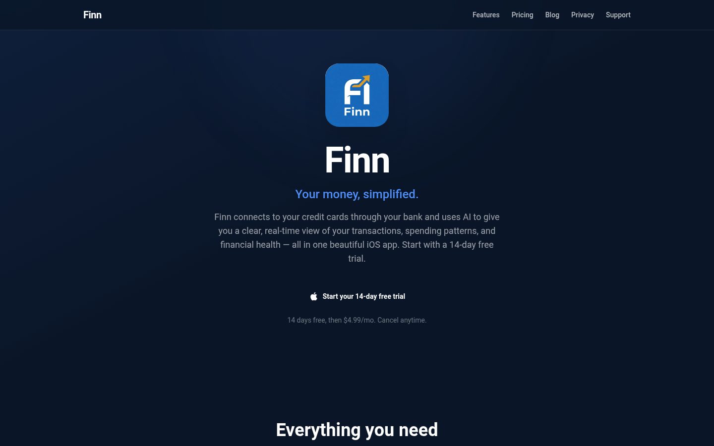 Finn Homepage