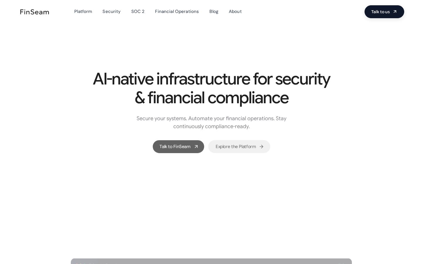 FinSeam Homepage